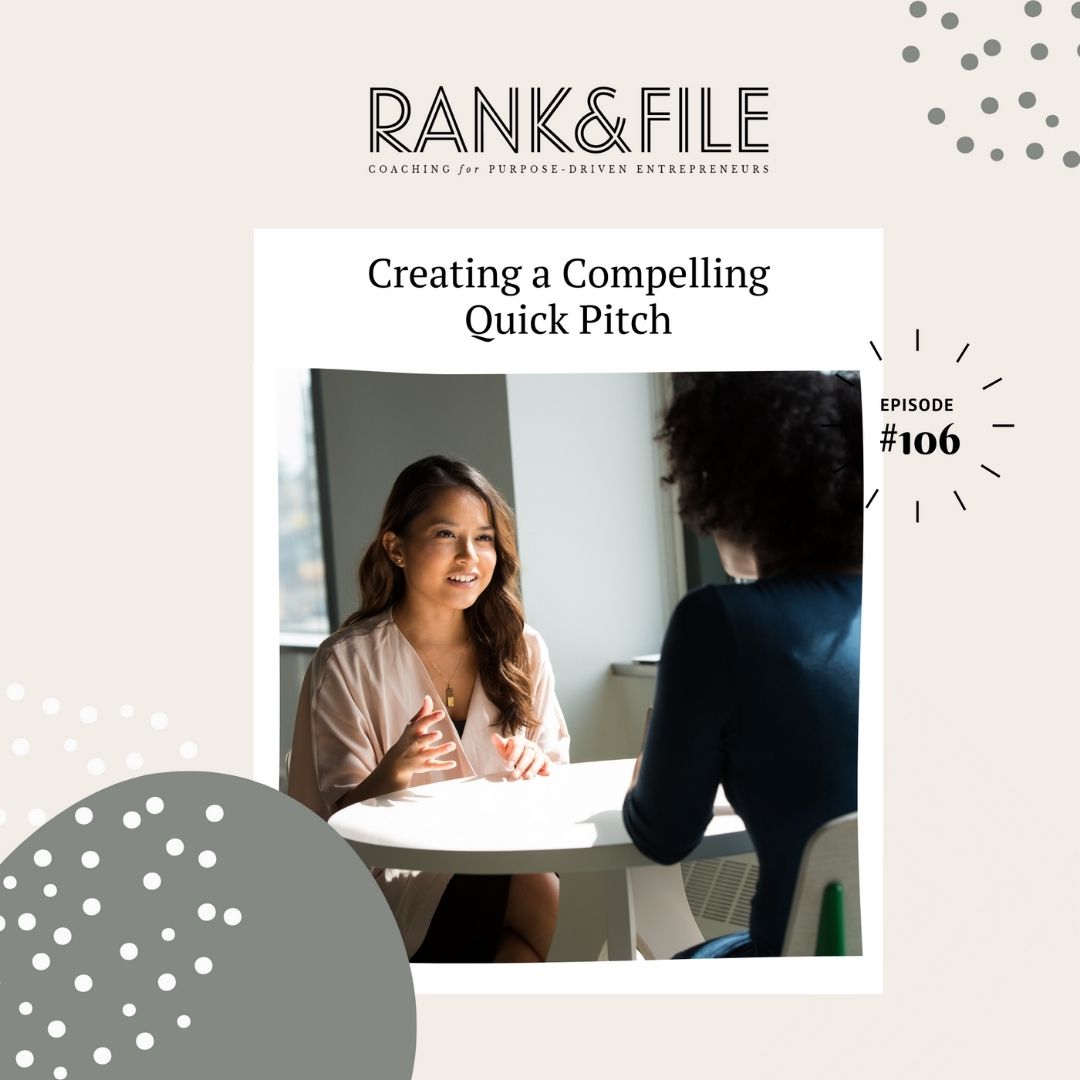 How to Create a Compelling Quick Pitch for your Purpose-Driven Business