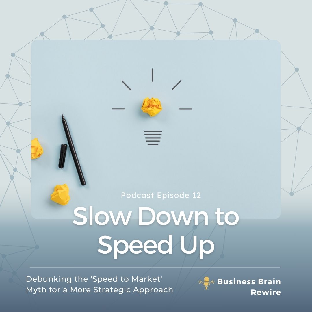 Challenge the myth of "speed to market" in entrepreneurship and discover why adopting an intentional CEO approach, prioritizing simplicity and mental well-being, leads to better outcomes for founders