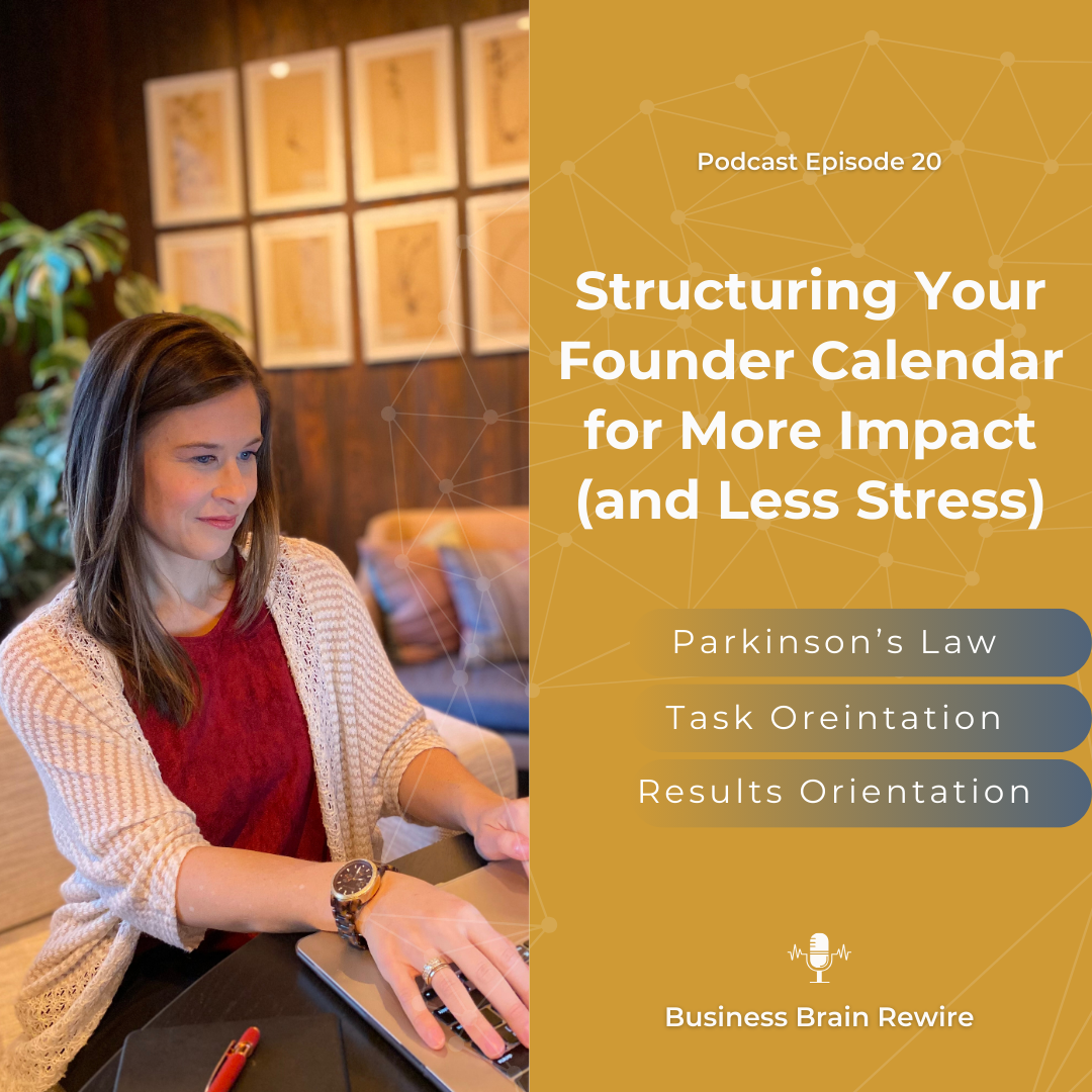 Optimize your founder calendar for greater impact and less stress by planning ahead, focusing on results, leveraging Parkinson's Law, and incorporating rest and recovery into your schedule.