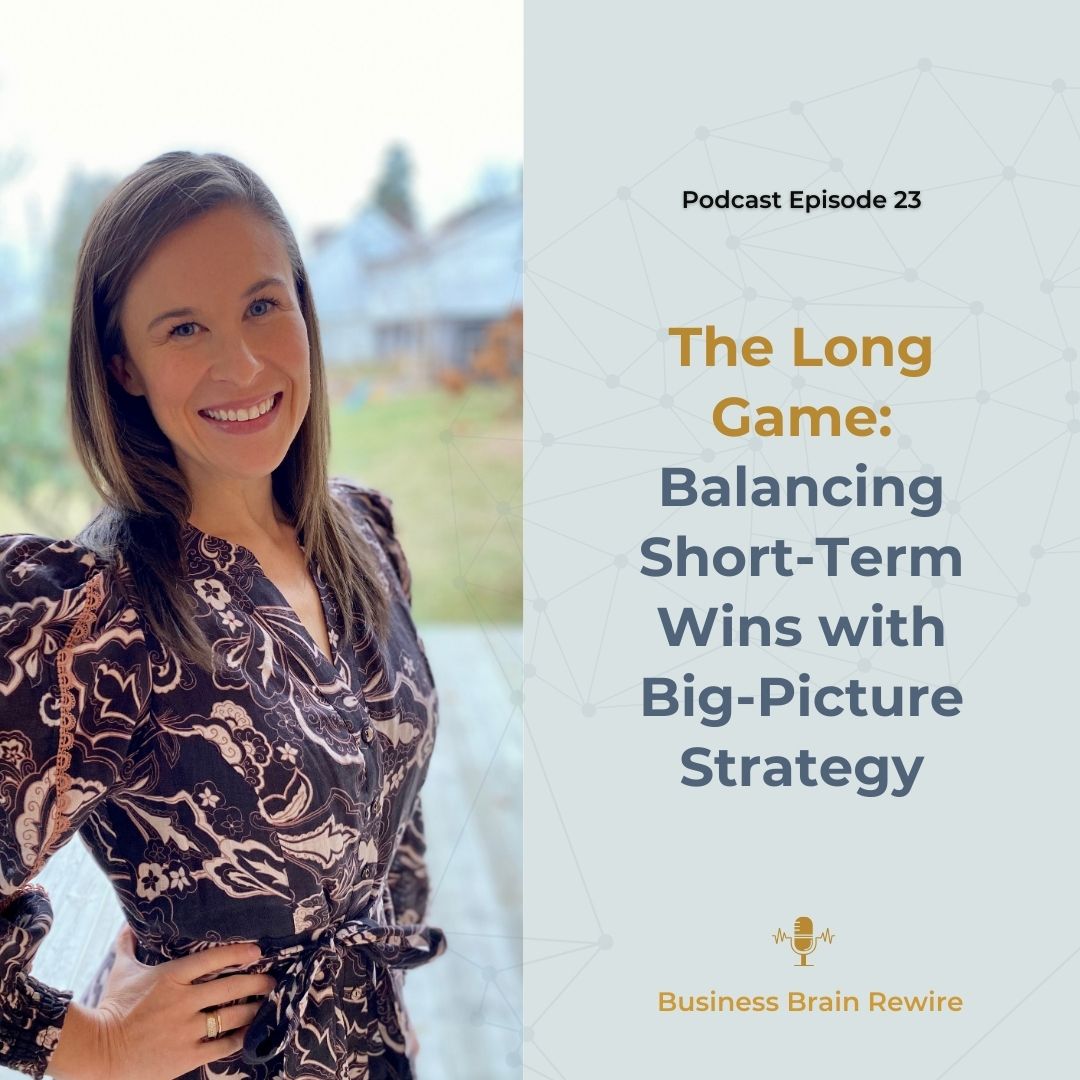 Discover a mindset shift that will transform how you approach success in business and life. By playing the long game, you'll reduce stress while building sustainable growth.