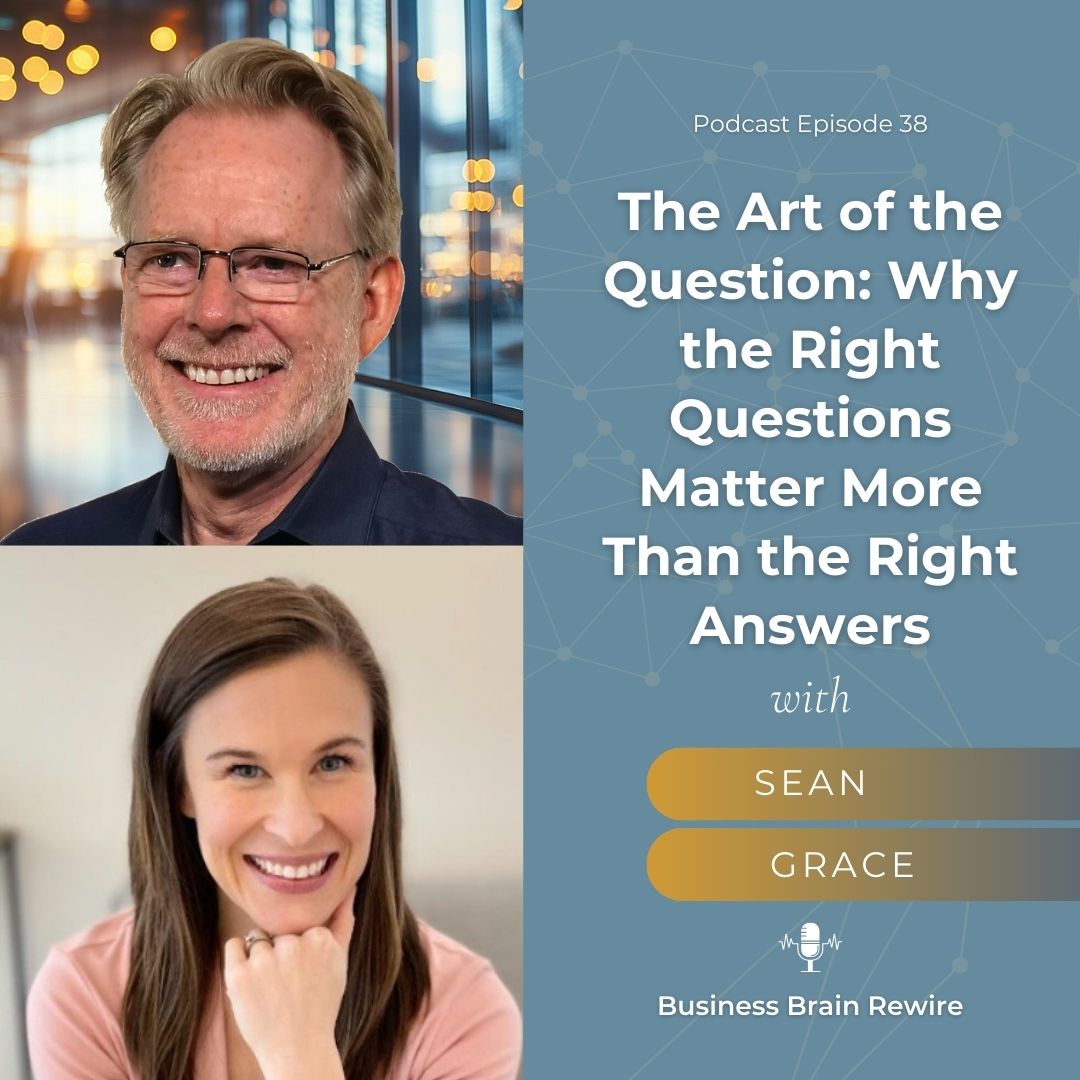 Discover why the right questions matter more than the right answers. Leadership consultant and author Sean Grace shares how founders can use strategic questioning to improve decision-making, sales, and problem-solving.