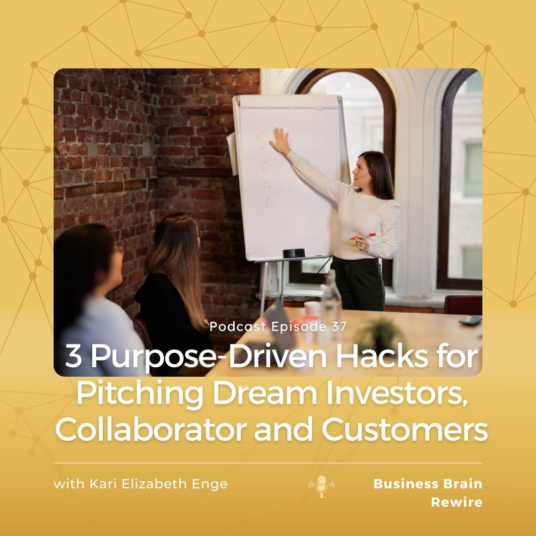 Discover three neuroscience-backed hacks to pitch with confidence, build trust, and attract dream investors, collaborators, and customers—without the stress or over-rehearsing.